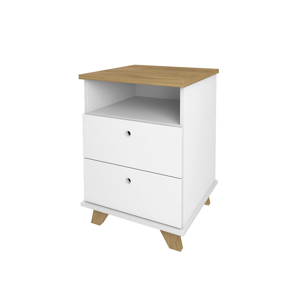 Conjunto de Gaveteiros Ipswich Olmo Branco