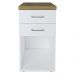 Conjunto de Gaveteiros York Olmo Branco