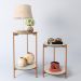 Conjunto de Mesa para Sala de Estar Cannes Off White Nature