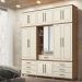 Conjunto de Quarto Diana com Espelho Jatoba Areia