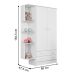 Conjunto de Quarto Infantil Mons Branco Branco