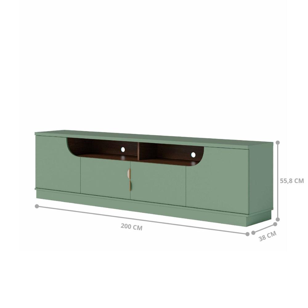 Conjunto de Sala Ipanema Hortela Amendoa