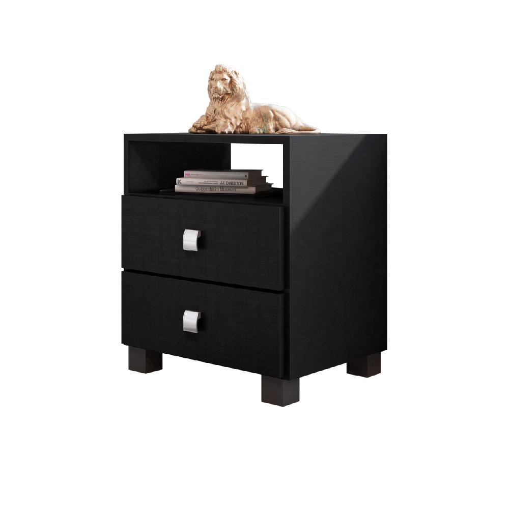 Conjunto para Escritório com Armário Honora Preto Branco