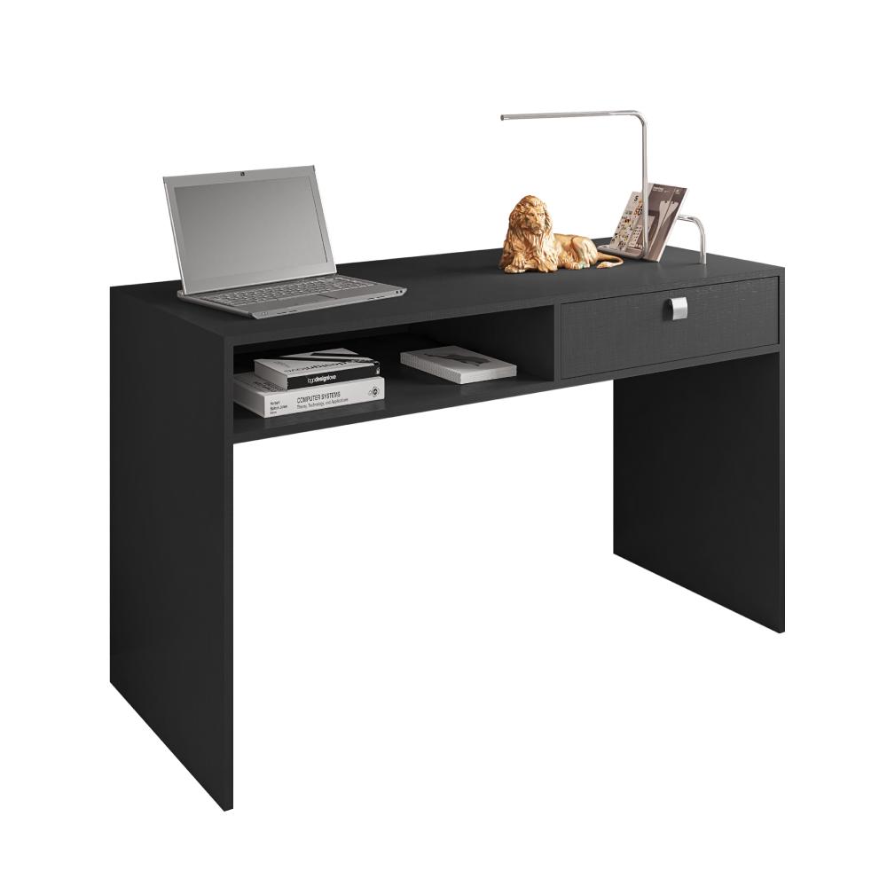 Conjunto para Escritório com Armário Honora Preto Branco