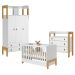 Conjunto para Quarto Infantil Esquel Branco Acetinado
