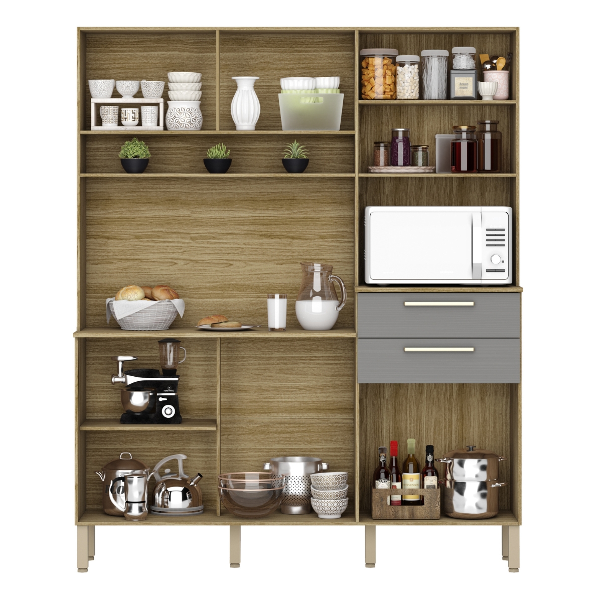 Cozinha Montesa Freijó Gris