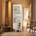 Cristaleira com Adega e 4 Portas Forli Calacata Off White