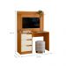 Escrivaninha Painel California Cinamomo Off White