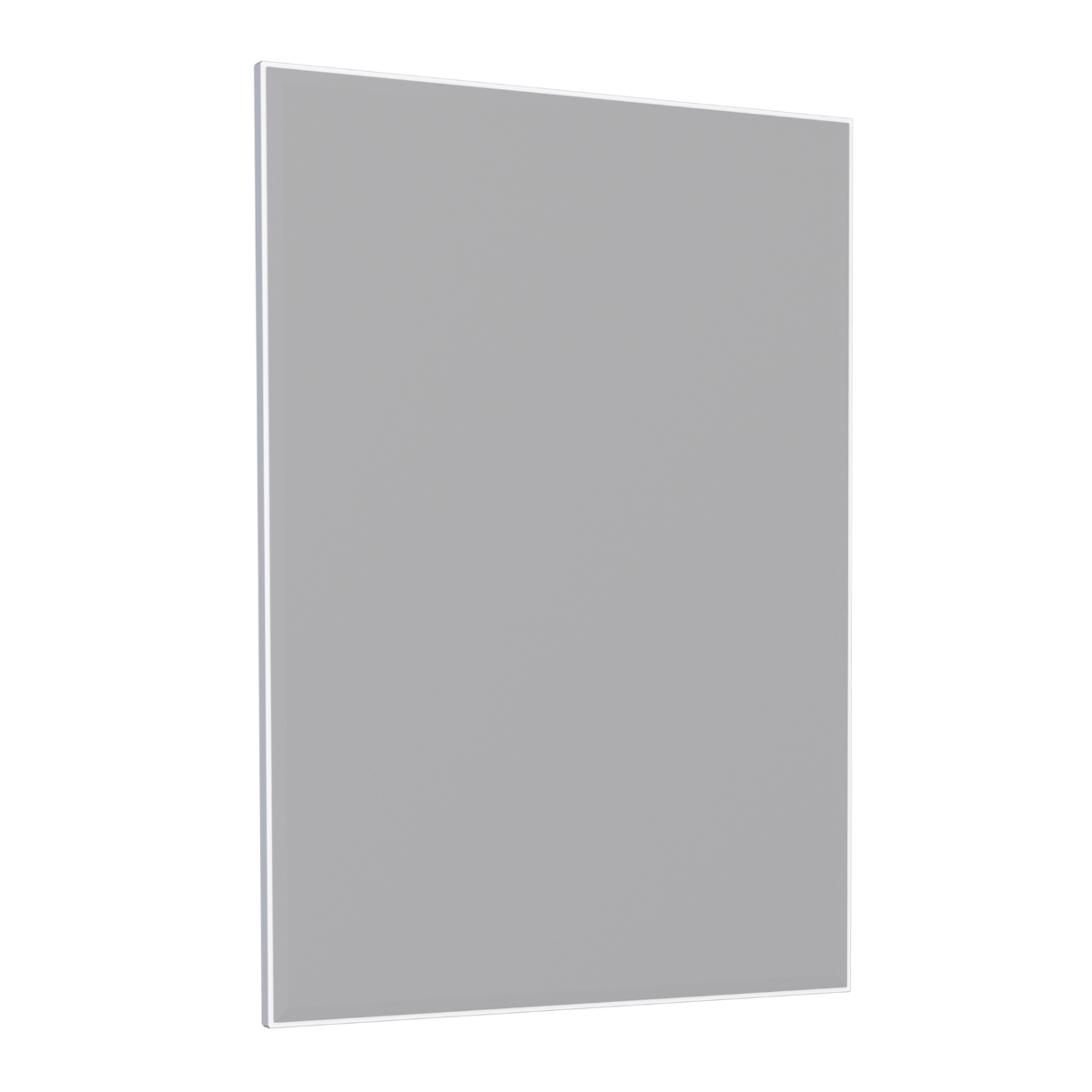 Espelho Quadrado 85x60 Faro Branco