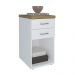 Gaveteiro com Nicho 2 Gavetas Sutton Olmoo Branco