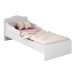 Gaveteiro e Mini Cama Infantil Edmonton Branco Branco