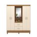 Guarda Roupa 2 Gavetas Barcelona Amendola Off White