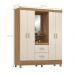 Guarda Roupa 2 Gavetas Barcelona Amendola Off White