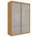 Guarda Roupa 2 Portas e 3 Gavetas Kassel Naturalle Off White