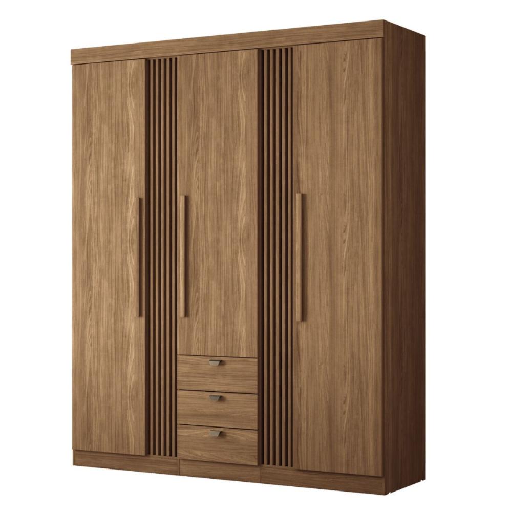 Guarda Roupa 4 Portas Amazonas 4.4 Jatoba 
