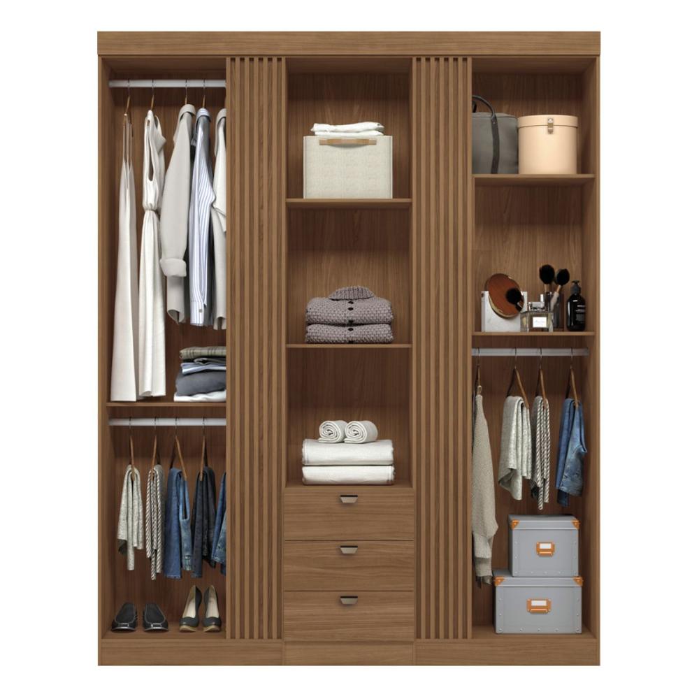 Guarda Roupa 4 Portas Amazonas 4.4 Jatoba 