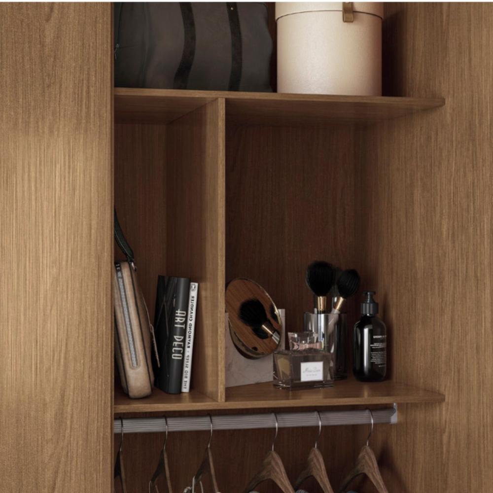 Guarda Roupa 4 Portas Espelho Amazonas 4.4 Jatoba 