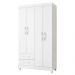 Guarda Roupa 4 Portas Valentina Branco