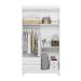 Guarda Roupa 4 Portas Valentina Branco