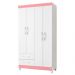 Guarda Roupa 4 Portas Valentina Rosa