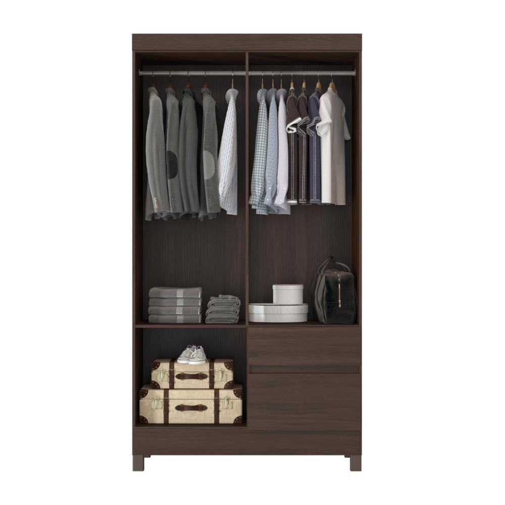 Guarda Roupa 4 Portas Vicente Cafe Touch