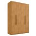 Guarda Roupa 4 Portas e 4 Gavetas Lages Naturalle 