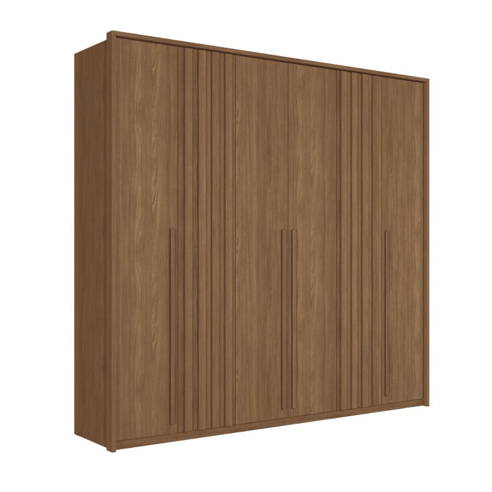 Guarda Roupa 6 Portas Israel Jatoba 