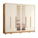 Guarda Roupa Espelhos Encantada Freijo Off White