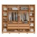 Guarda Roupa Laura 8 Espelhos Freijo Off White