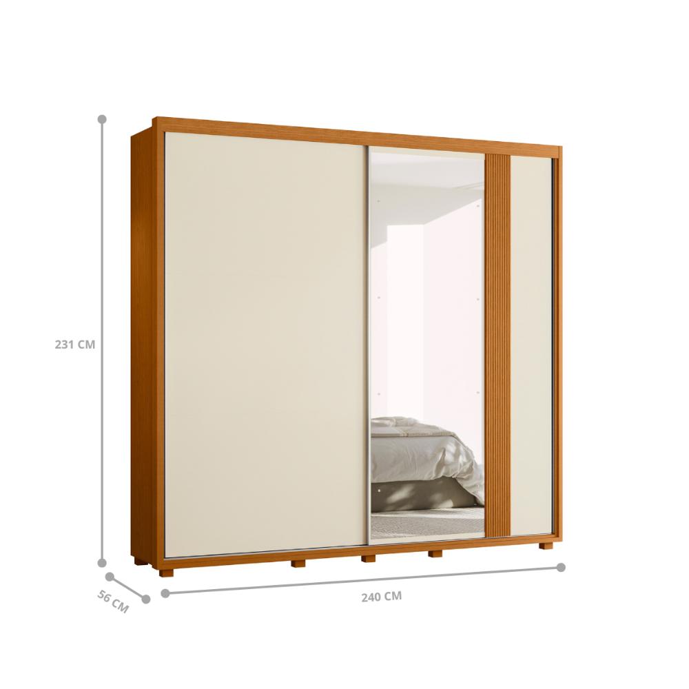 Guarda Roupa Lua Cinamomo Off White Salvia