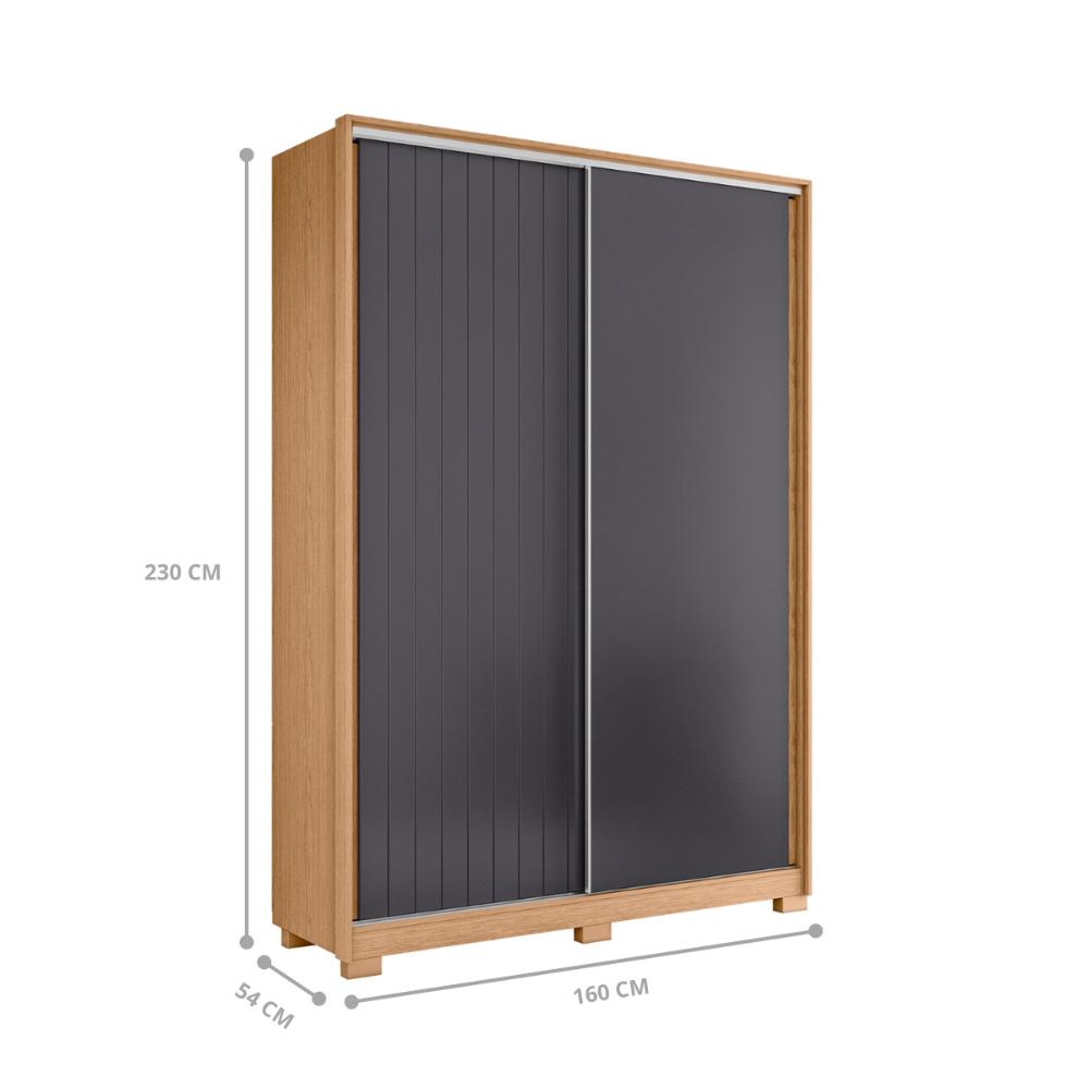 Guarda Roupa Mesquita Freijo Off White Titanium