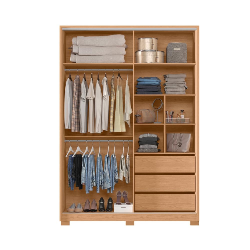 Guarda Roupa Mesquita Freijo Off White Titanium