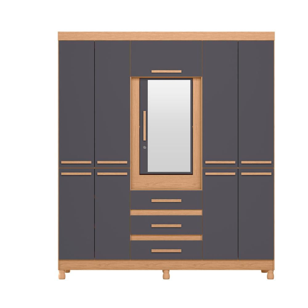 Guarda Roupa Opala Casal Freijo Titanium