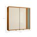Guarda Roupa Tulipa Cinamomo Off White Salvia