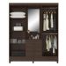 Guarda Roupa Urano 4 Portas Cafe Touch