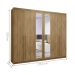 Guarda Roupa com 6 Portas com Espelhos Múrcia Nature