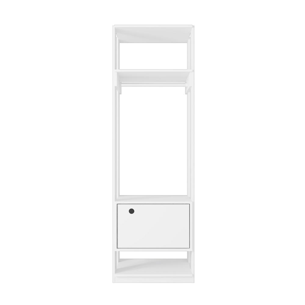Guarda Roupas Francia Branco com Porta