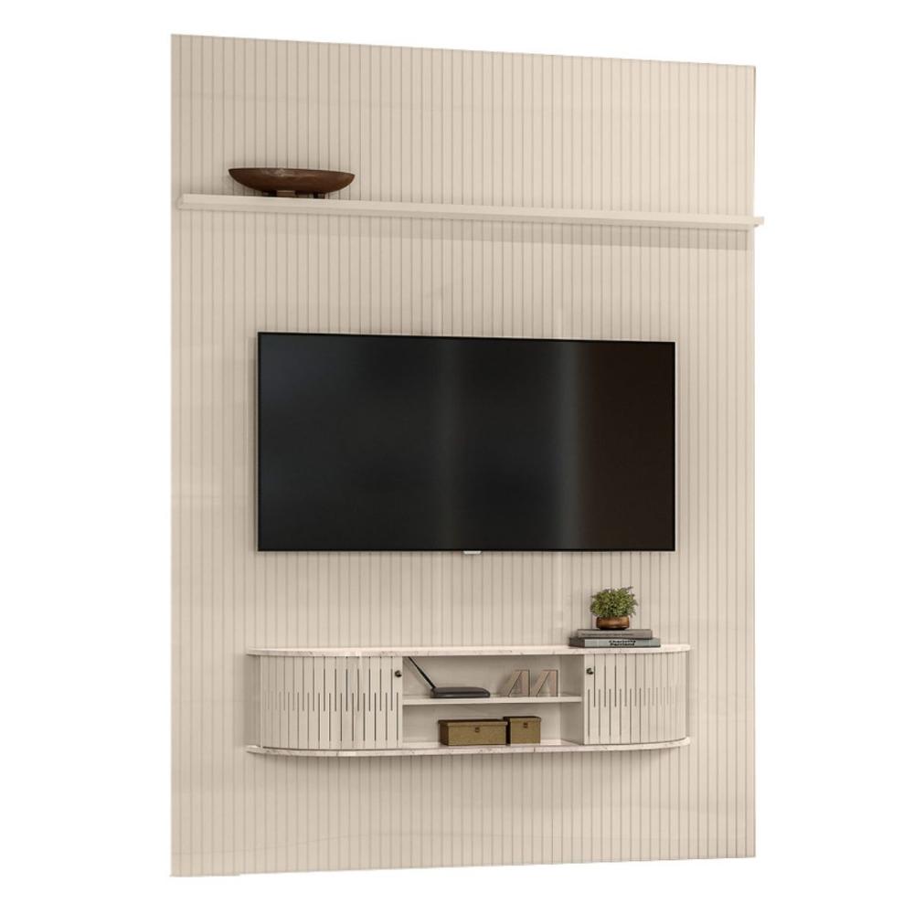 Home Painel Para TV Ravenspire Calacata Off White