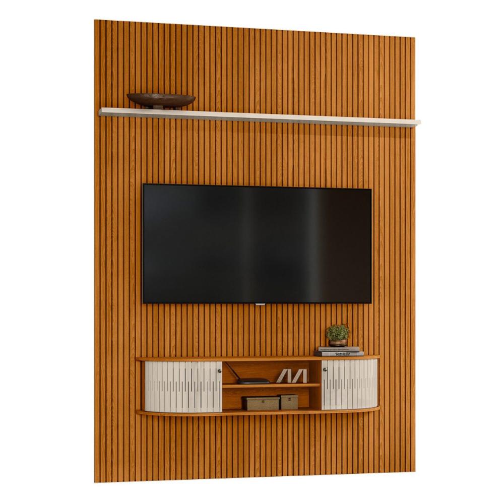 Home Painel Para TV Ravenspire Cinamomo Off white
