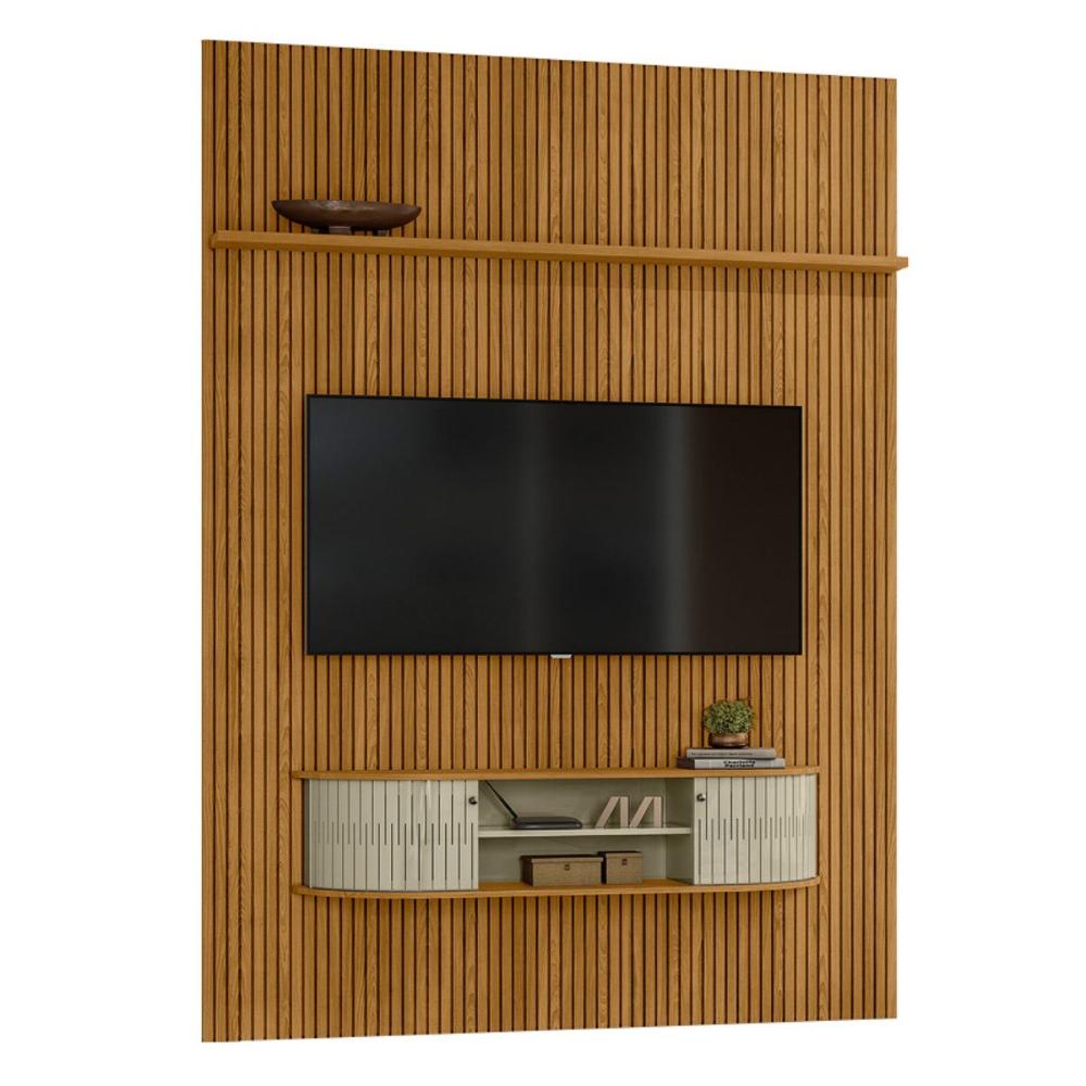 Home Painel Para TV Ravenspire Cumaru Opala