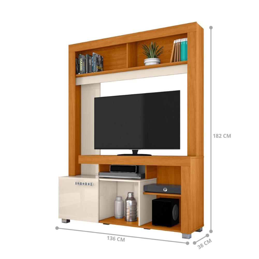 Home Painel Para TV Umbrella Cinamomo Off white