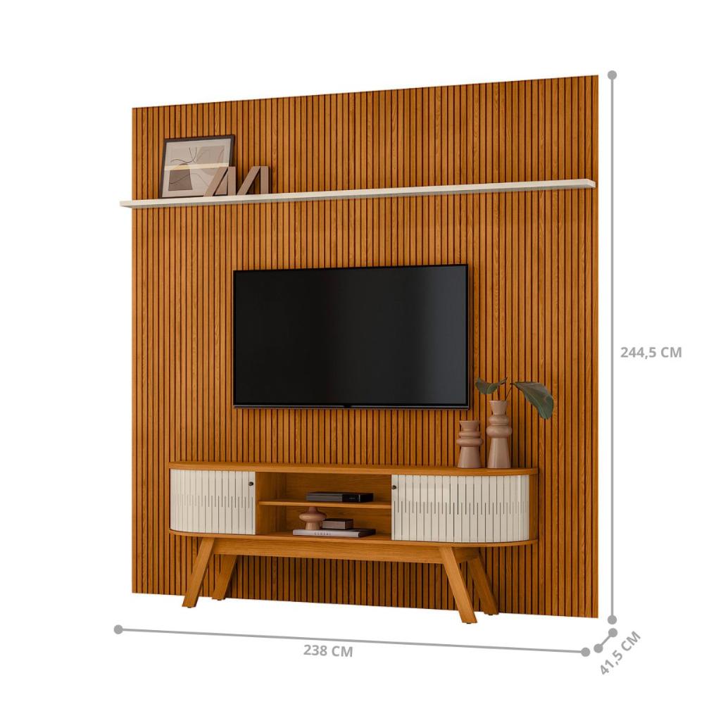 Home Painel Para TV Wintertide Cinamomo Off white