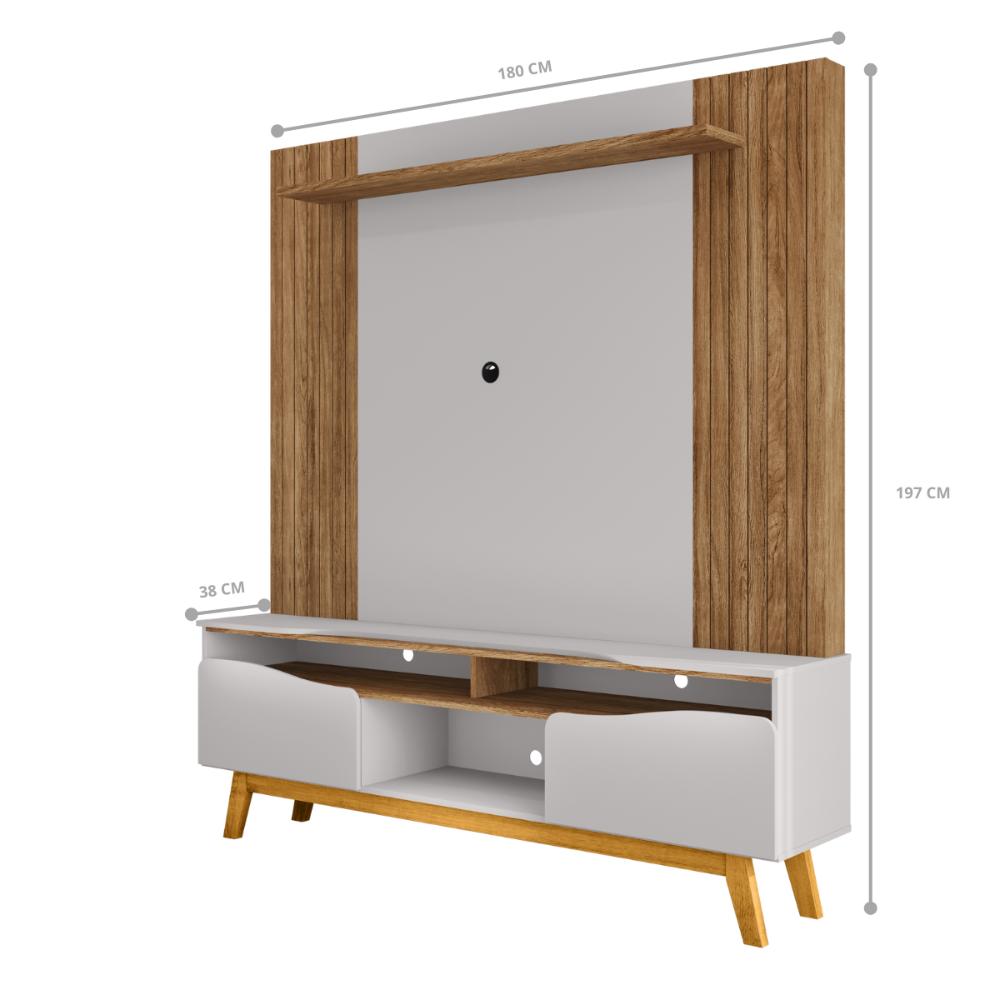 Home Para TV 75 Polegadas Apalaches Cinamomo/Off-White