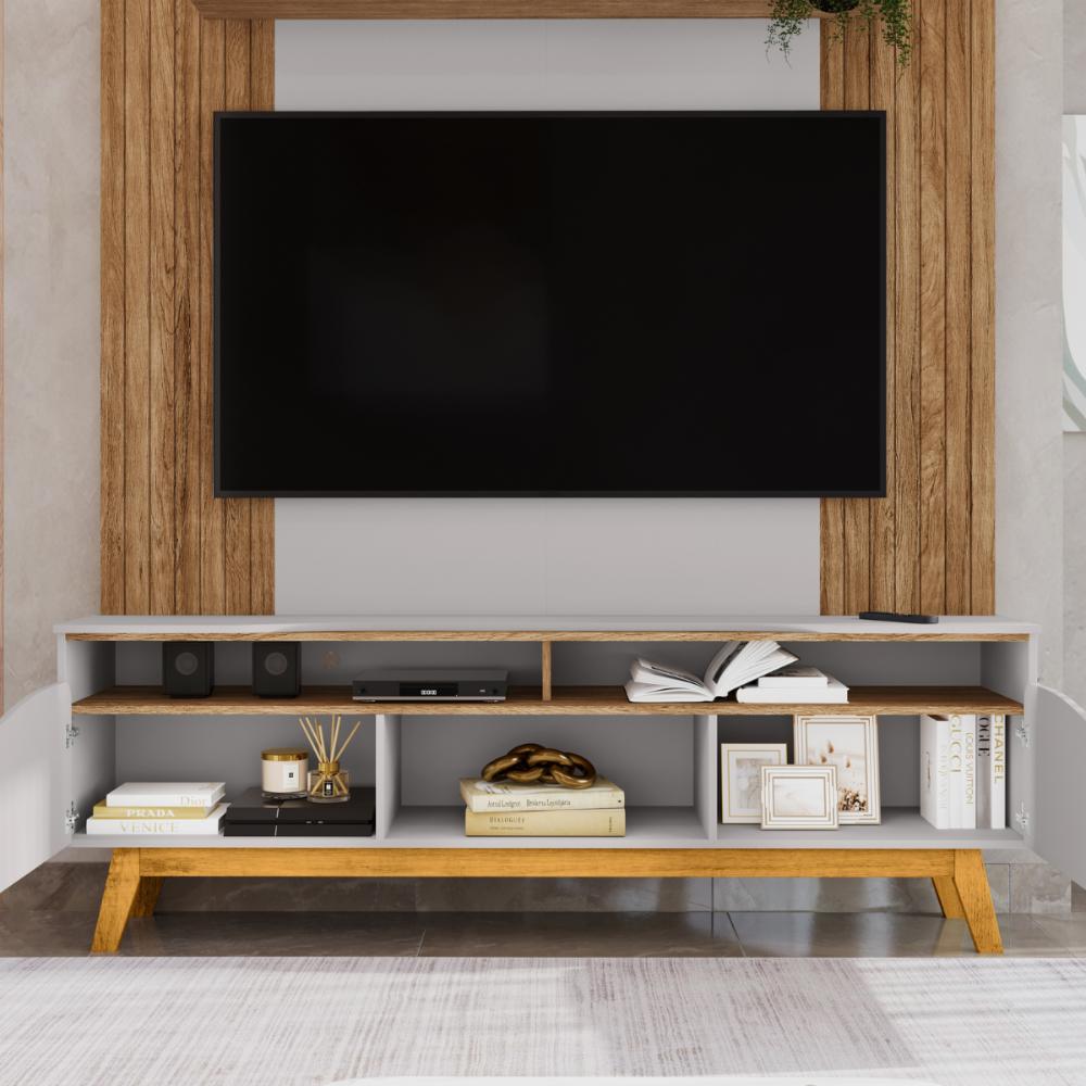 Home Para TV 75 Polegadas Apalaches Cinamomo/Off-White