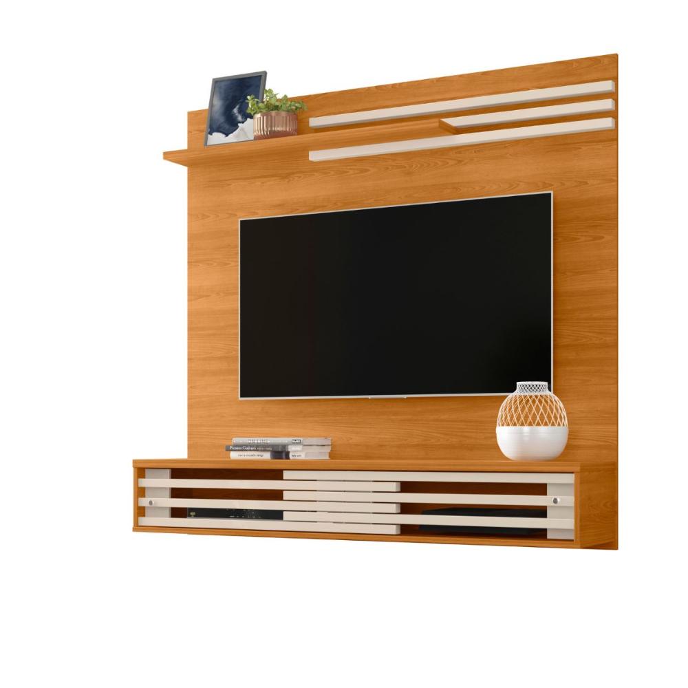 Home Para TV Até 55 Polegadas Paris Cinamomo Off White