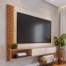 Home Suspenso Sauipe Para TV 65 Polegadas Off White Freijo