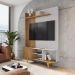 Home TV 55 Polegadas Ilha do Mel Cinamomo Fresado Off-White