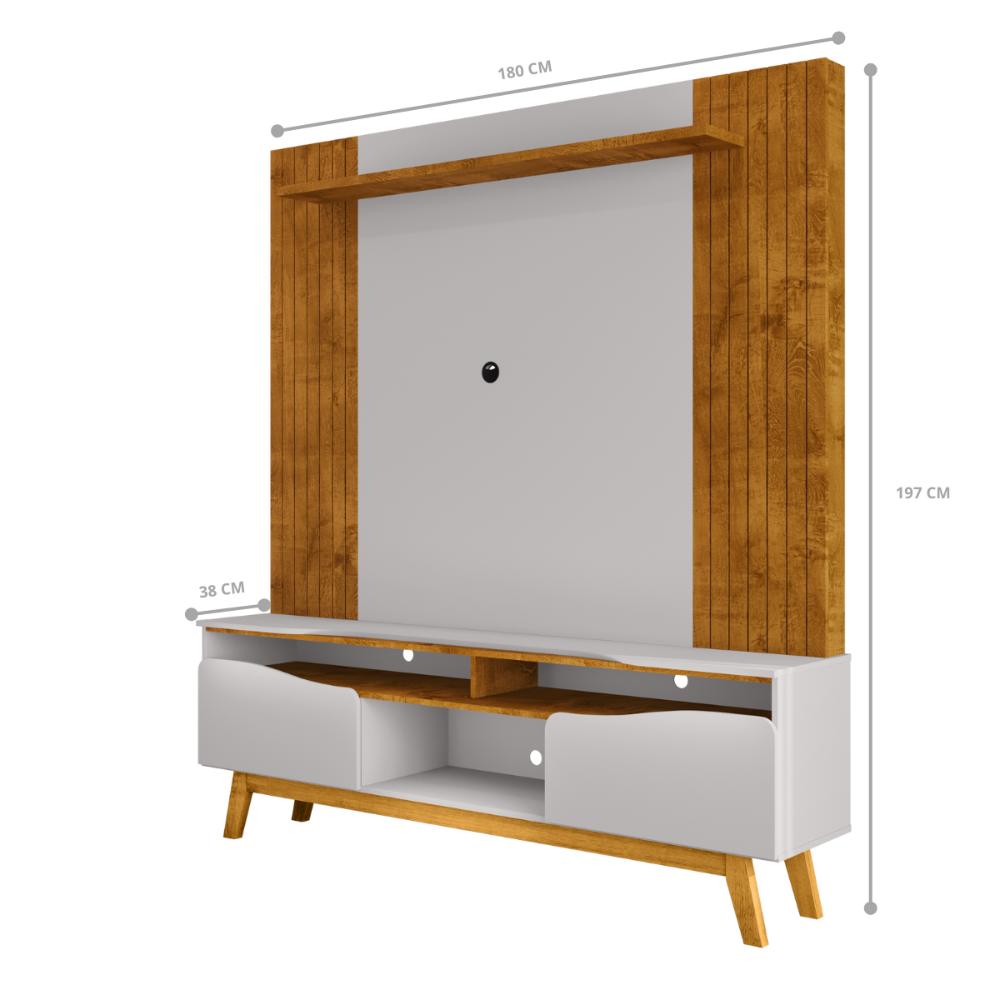 Home TV 75 Polegadas Apalaches Naturalle Off-White