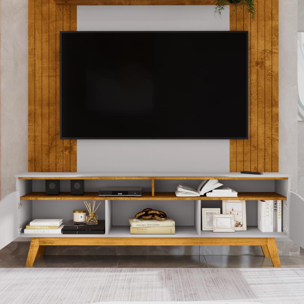 Home TV 75 Polegadas Apalaches Naturalle Off-White