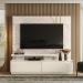 Home para TV's 75 Polegadas Berlim Calacata Off White